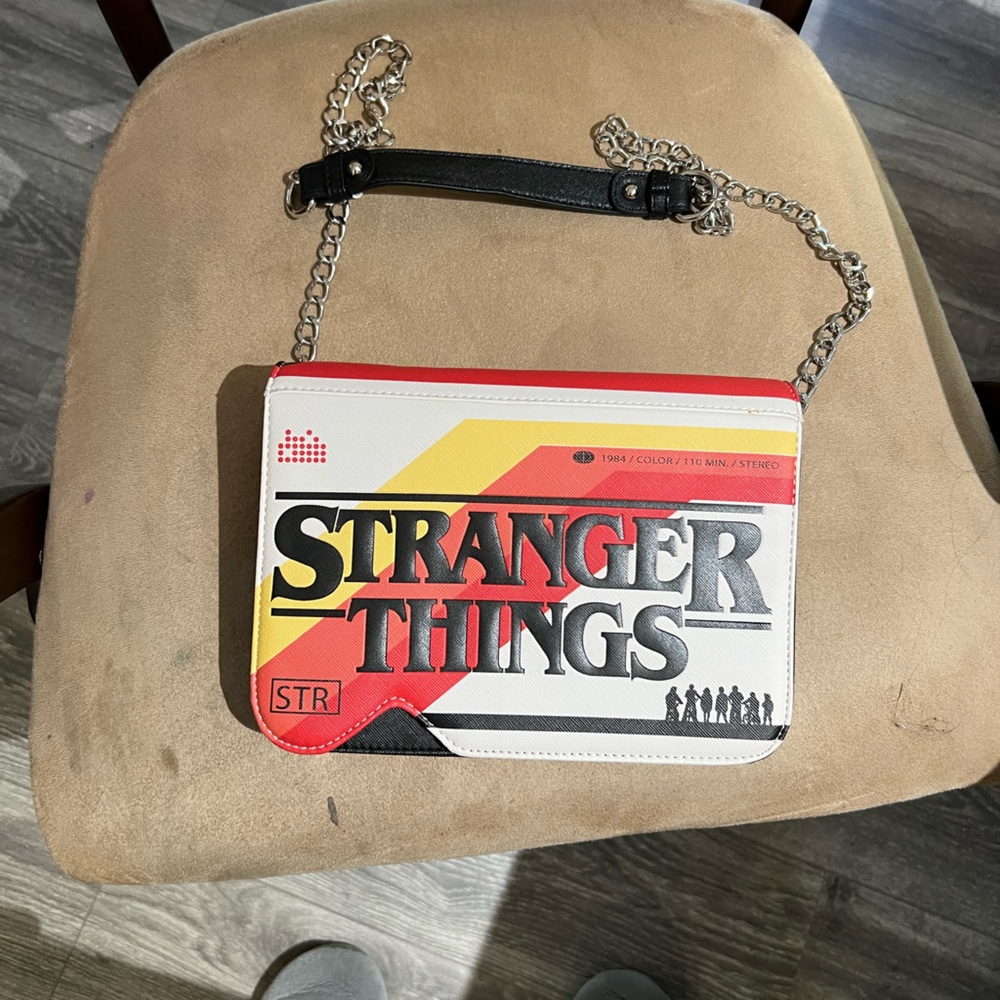 Netflix Stranger Things Shoulder Bag - Red, Yellow, Black, White